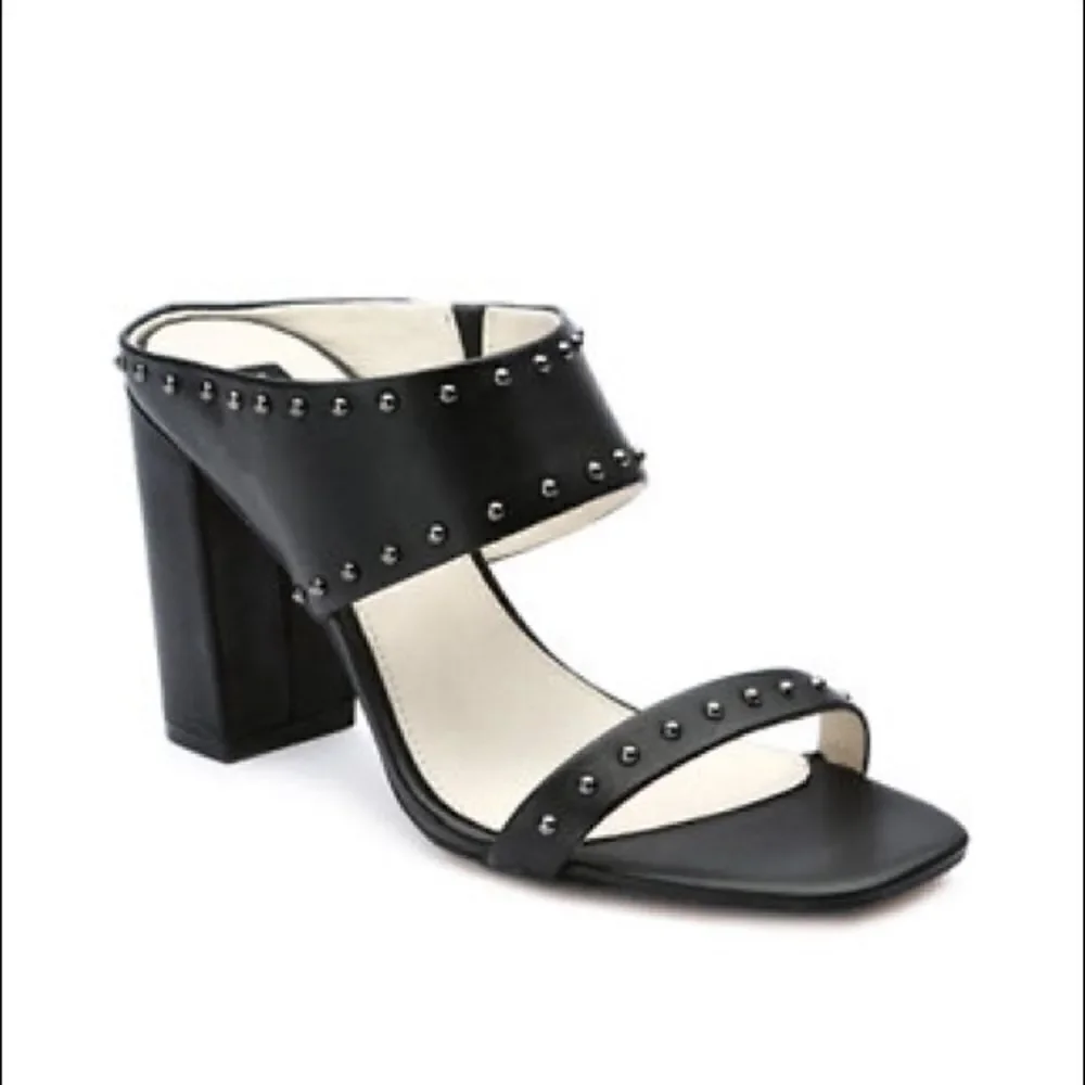 𝅺sanctuary Black Spears Studded Slide Sandal Size 8.5